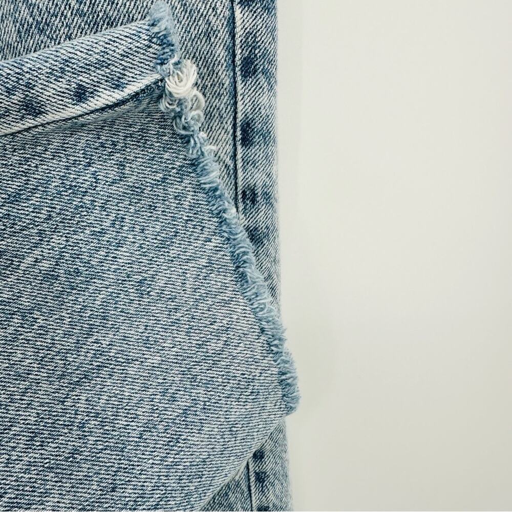 PacSun | Brenda Blue Acid Wash High-Rise Straight Jeans Size 27 - Picture 5 of 8